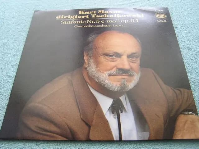 Okładka płyty KURT MASUR DIRIGIERT TSCHAIKOWSKI - ETERNA - KURT MASUR DIRIGIERT TSCHAIKOWSKI - ETERNA