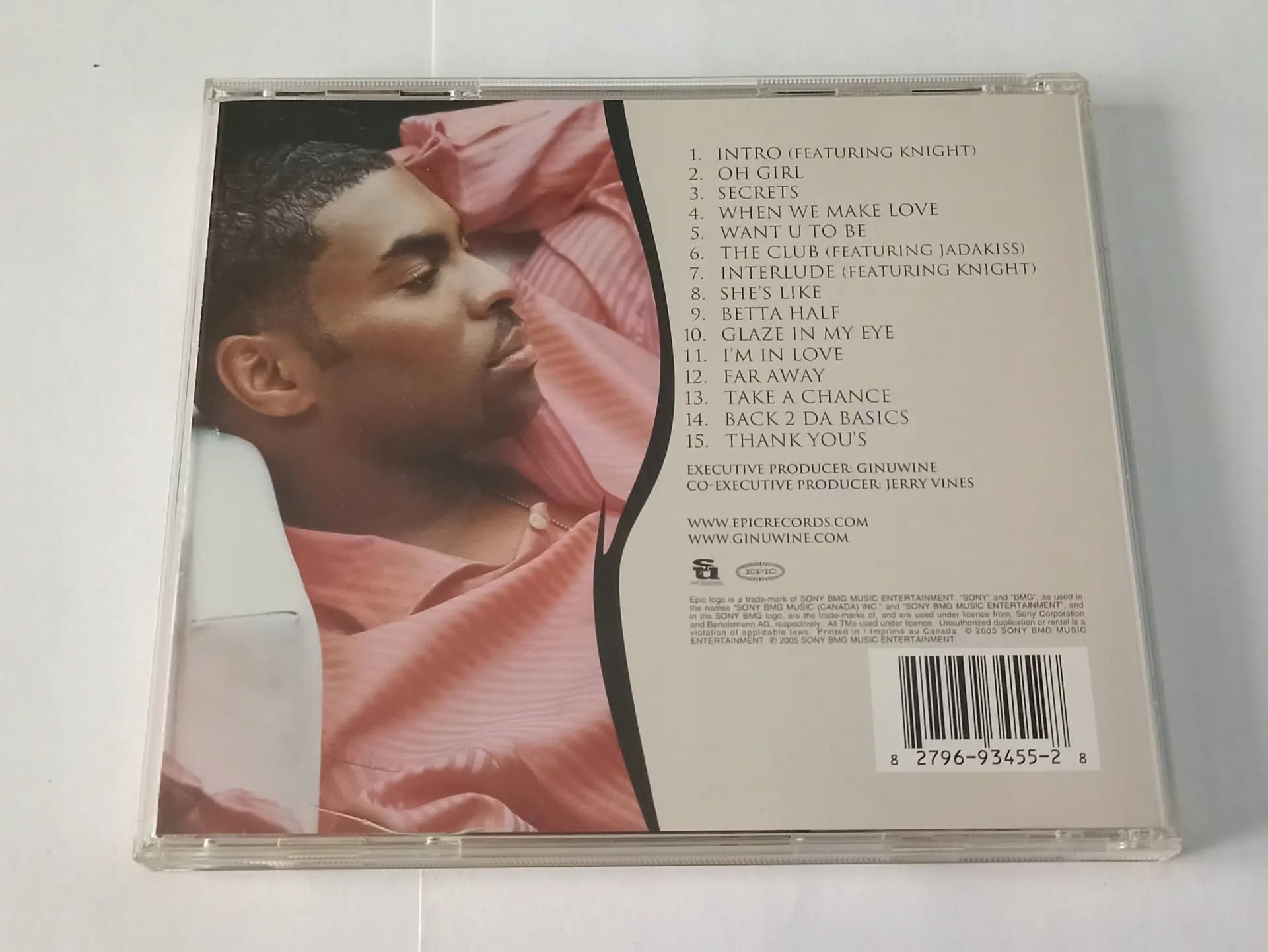 Główne zdjęcie - Ginuwine - Back II Da Basics