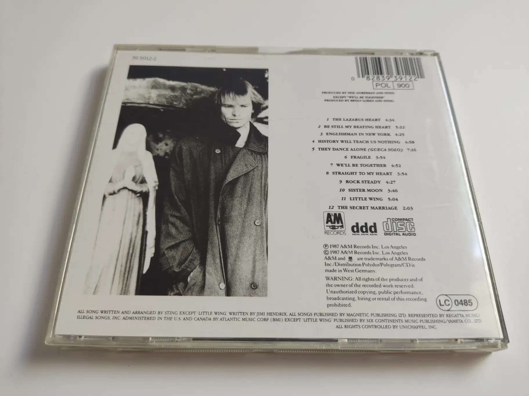 Główne zdjęcie - Sting - ...Nothing Like The Sun