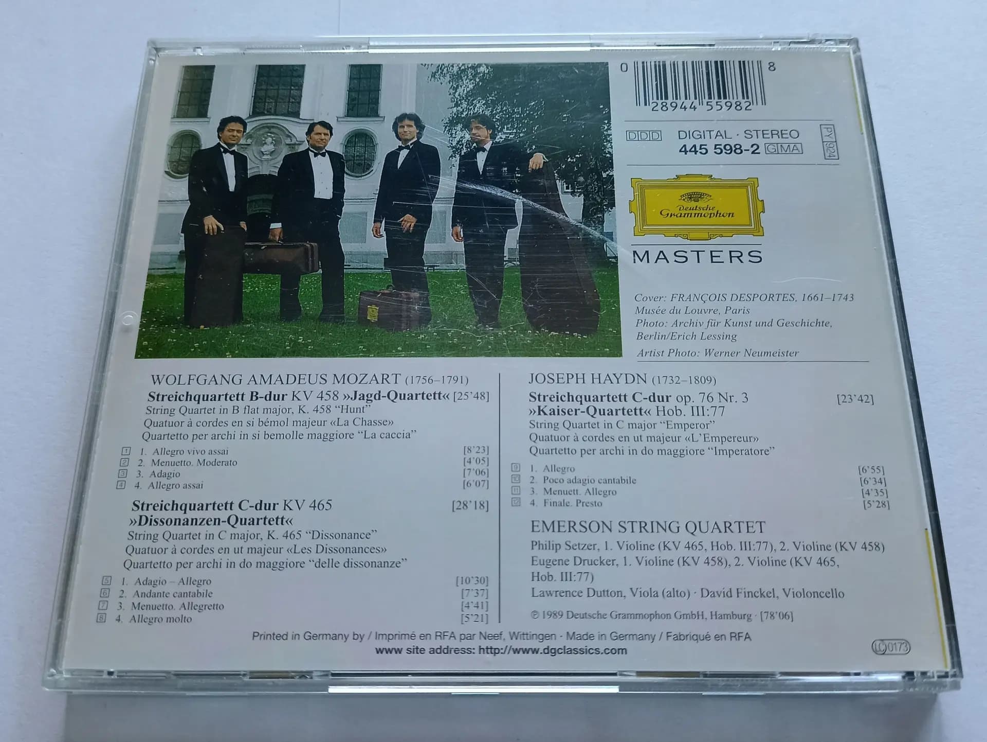 Główne zdjęcie - Emerson String Quartet - Jagd-Quartett, Dissonanzen-Quartett, Kaiser-Quartett