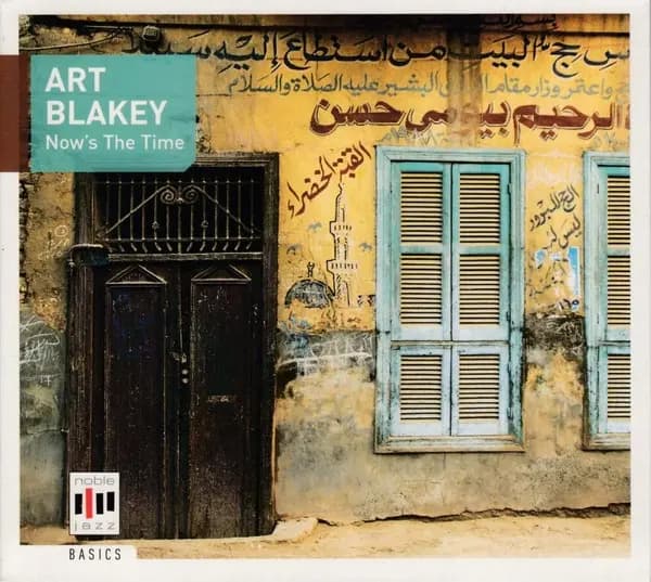 Okładka płyty ART BLAKEY - now's the time