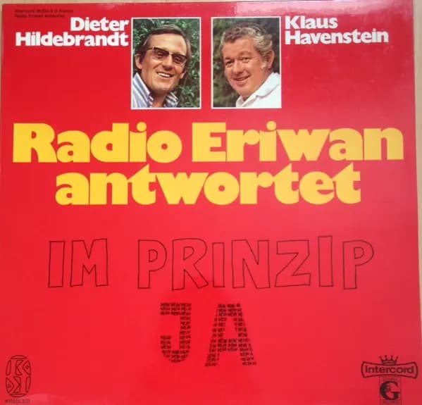 Okładka płyty Hildebrandt, Havenstein - Radio Eriwan Antwortet - Im Prinzip Ja