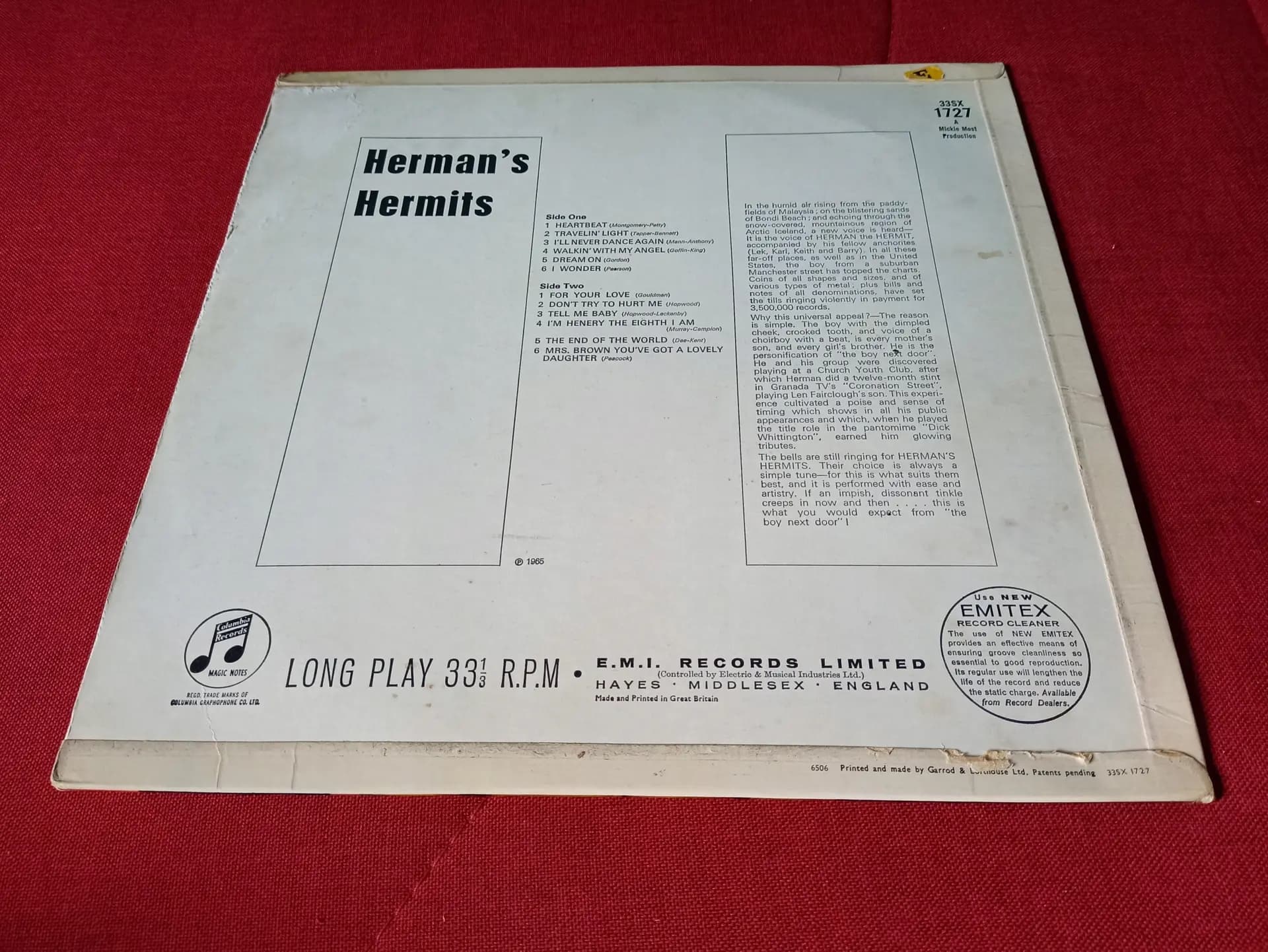 Główne zdjęcie - Herman's Hermits - Herman's Hermits