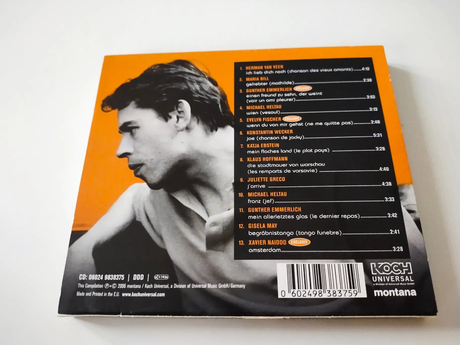 Główne zdjęcie - Fischer, Heltau, May, Bill, Hoffmann - Superstars Singen Brel