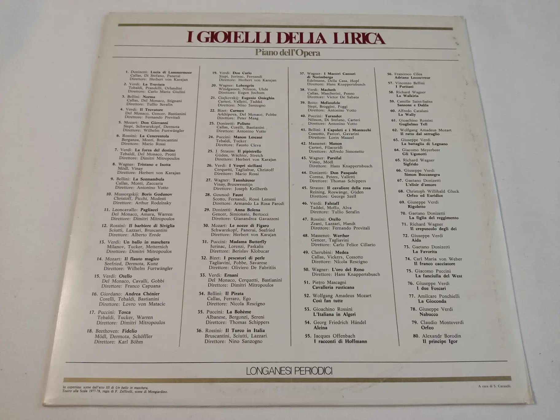 Główne zdjęcie - Verdi, Tucker, Milanov, Mitropoulos - Un Ballo In Maschera (Pagine Scelte)
