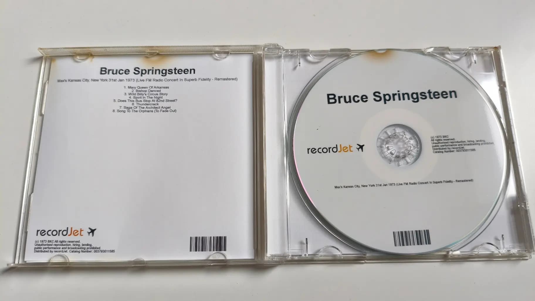 Główne zdjęcie - Bruce Springsteen - Live At Max's Kansas City