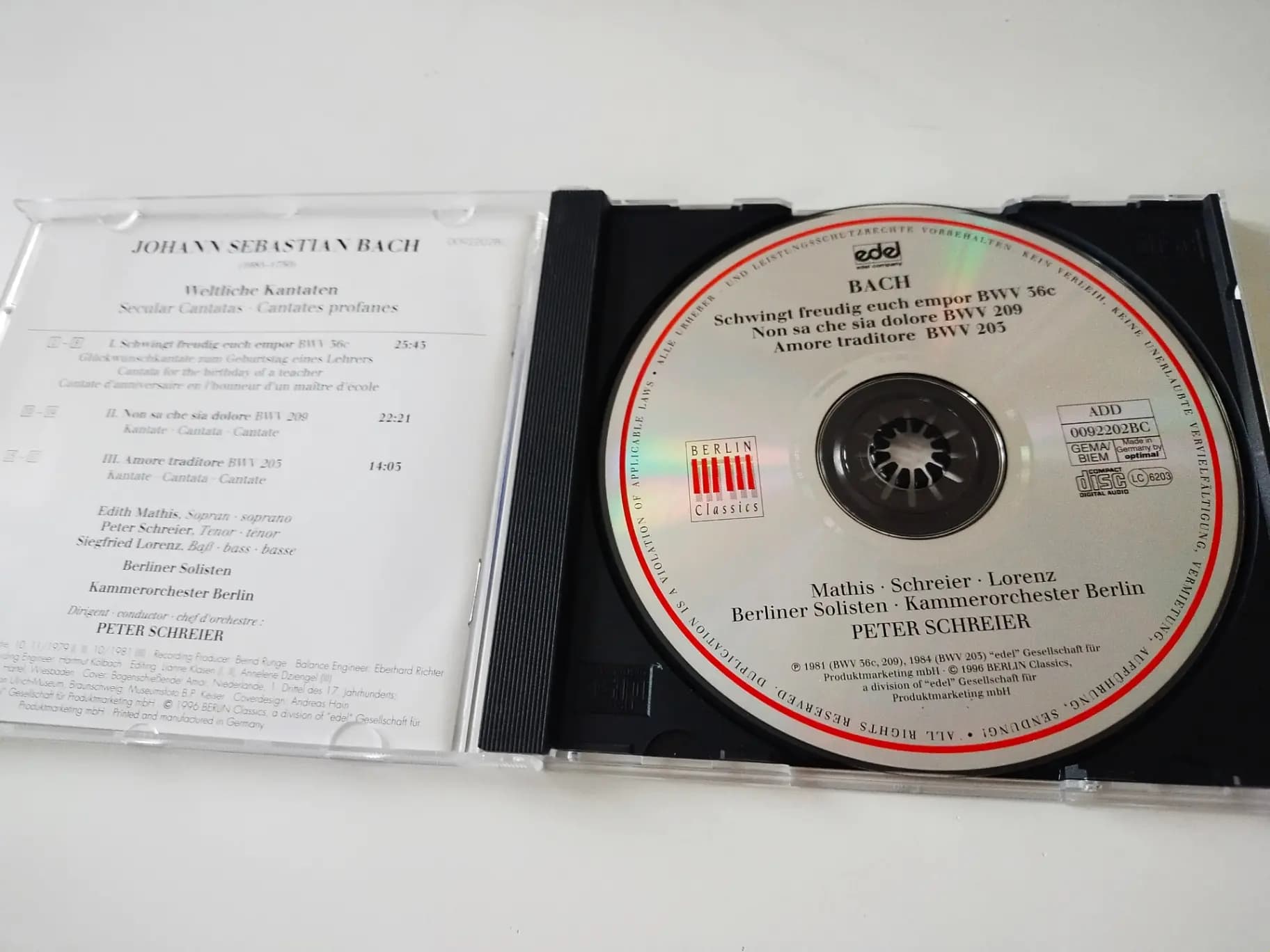 Główne zdjęcie - Bach, Mathis,  Schreier - Schwingt Freudig Euch Empor