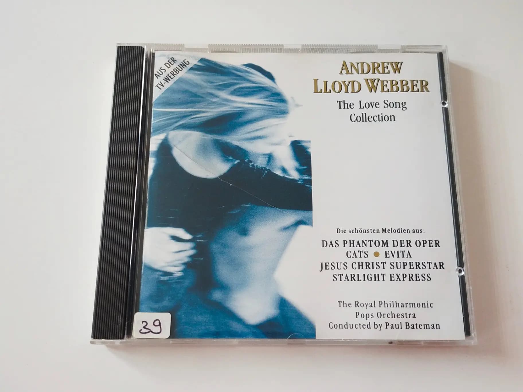 Główne zdjęcie - Andrew Lloyd Webber - The Love Song Collection