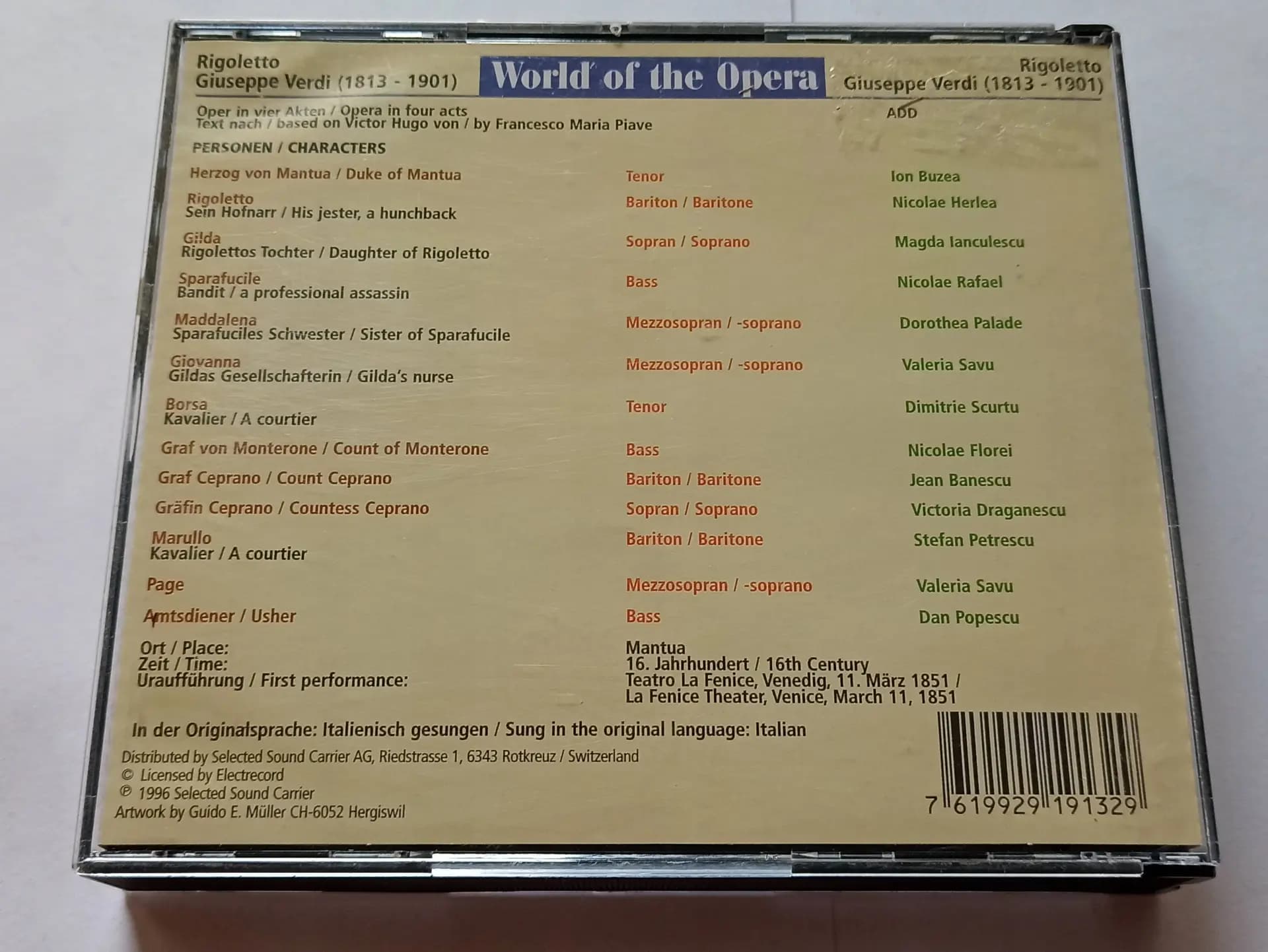 Główne zdjęcie - Giuseppe Verdi - Rigoletto