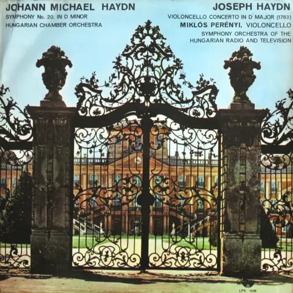 Okładka płyty Michael Haydn - Symphony No. 20 In D Minor
