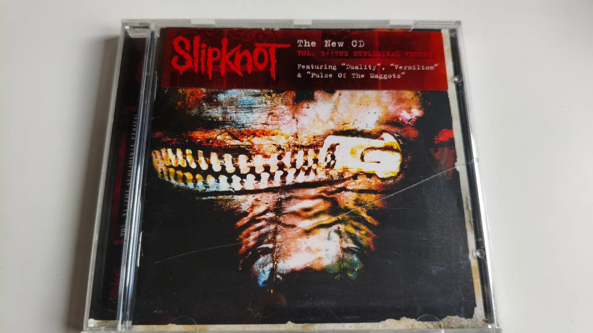 Okładka płyty Slipknot - Vol. 3: (The Subliminal Verses)