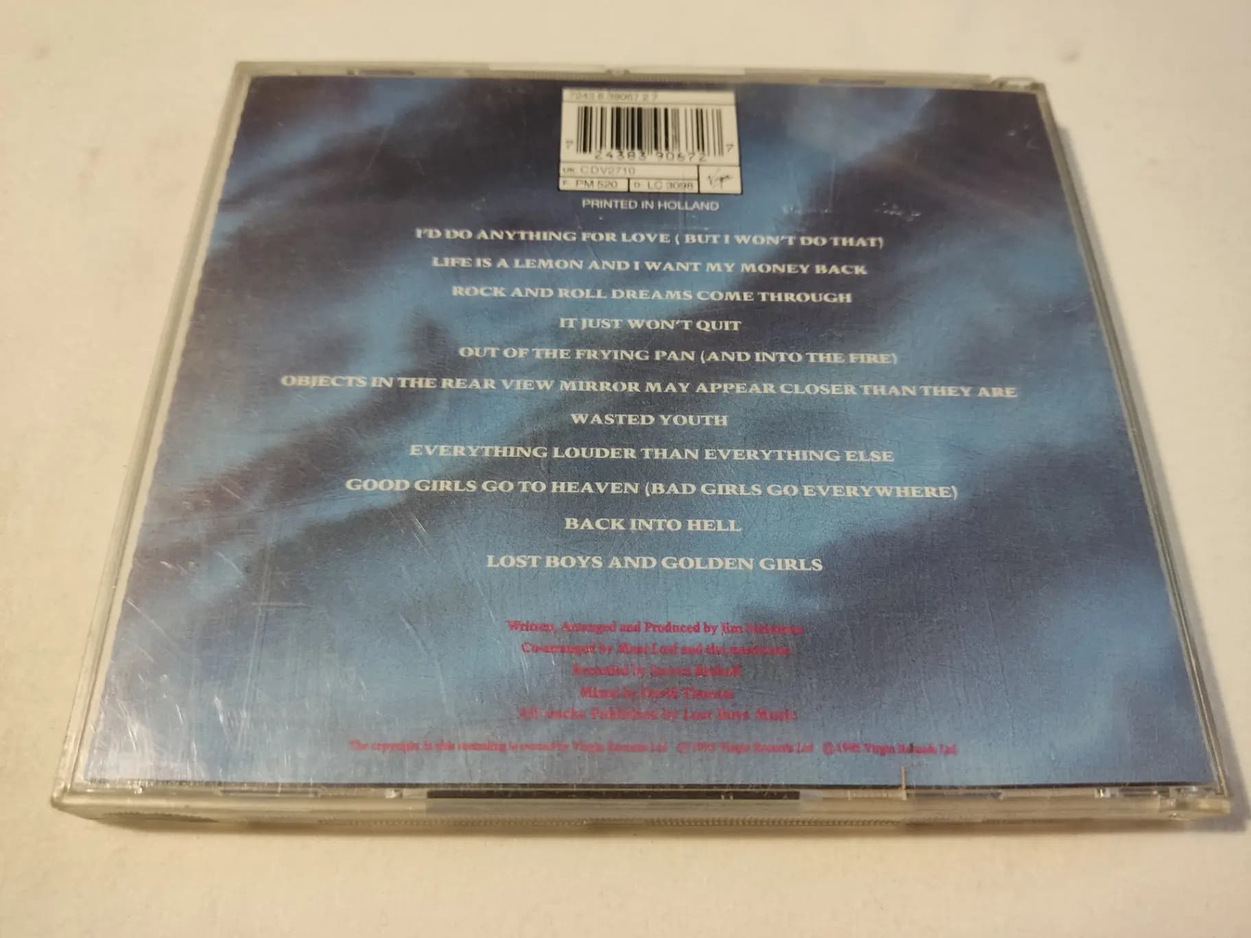Główne zdjęcie - Meat Loaf - Bat Out Of Hell II: Back Into Hell