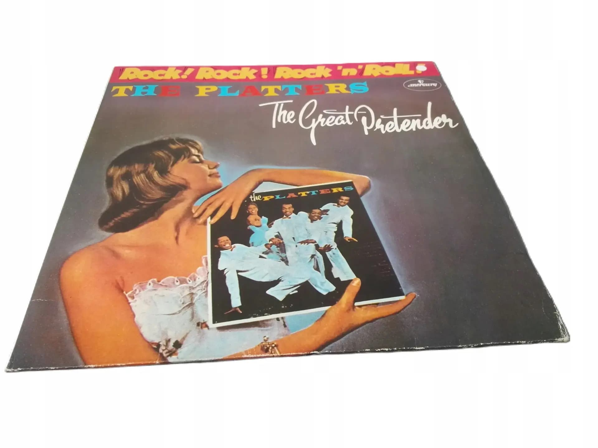 Okładka płyty THE PLATTERS - THE GREAT PRETENDER