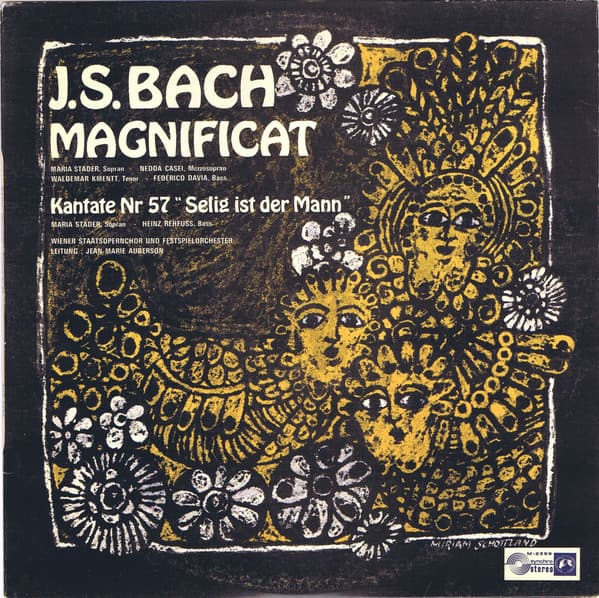 Główne zdjęcie - Bach, Auberson - Magnificat / Kantate Nr. 57 "Selig Ist Der Mann"