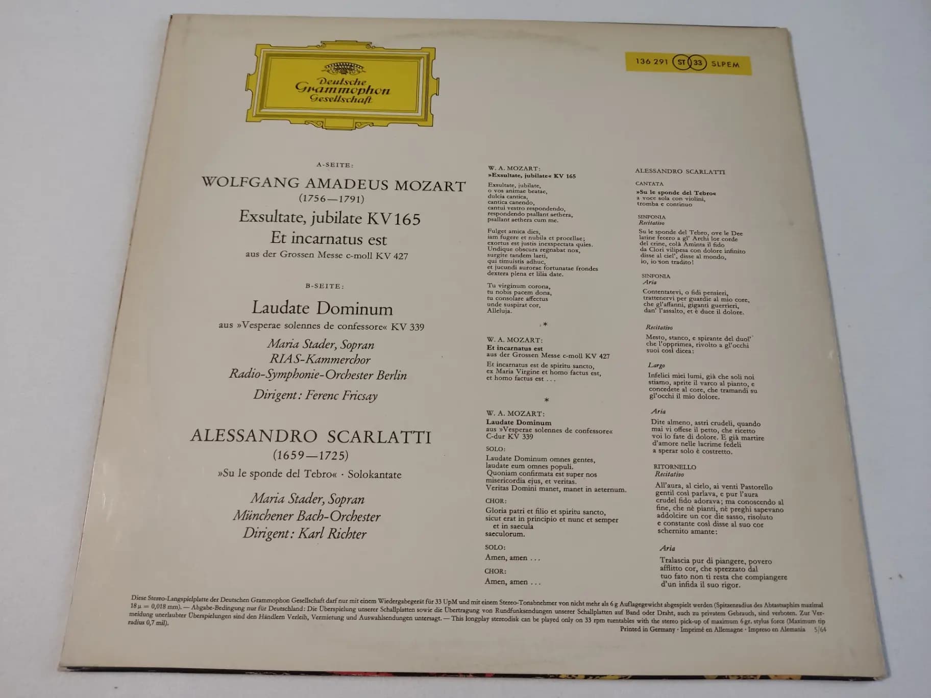 Główne zdjęcie - Wolfgang Amadeus Mozart - Exsultate, Jubilate Et Incarnatus