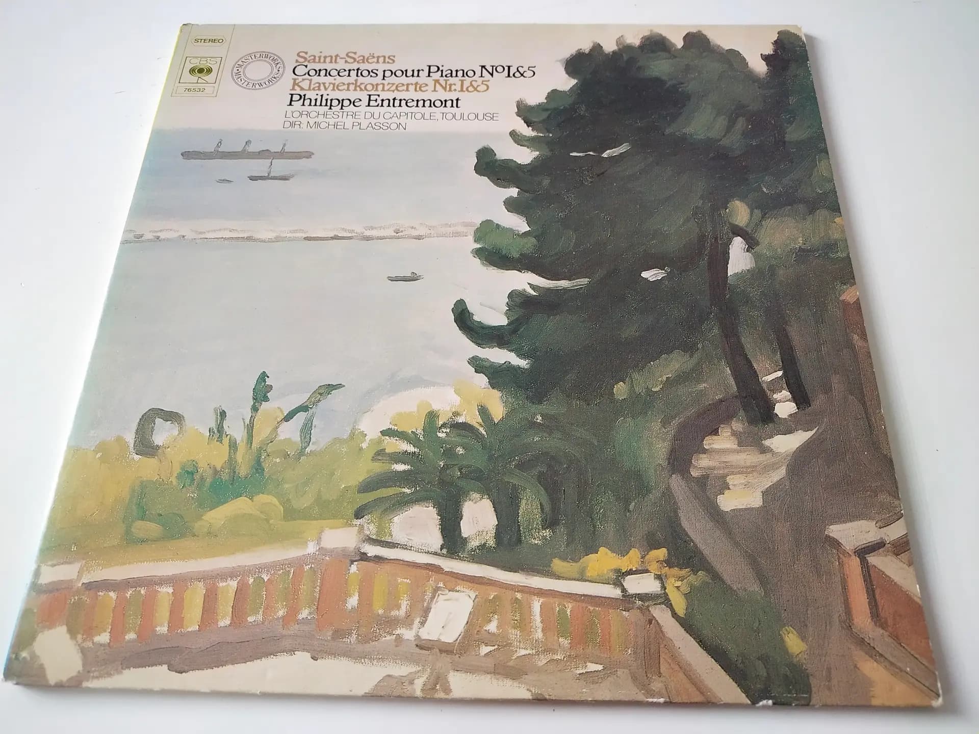 Główne zdjęcie - Saint-Saëns, Entremont, Plasson - Concertos Pour Piano No. 1&5