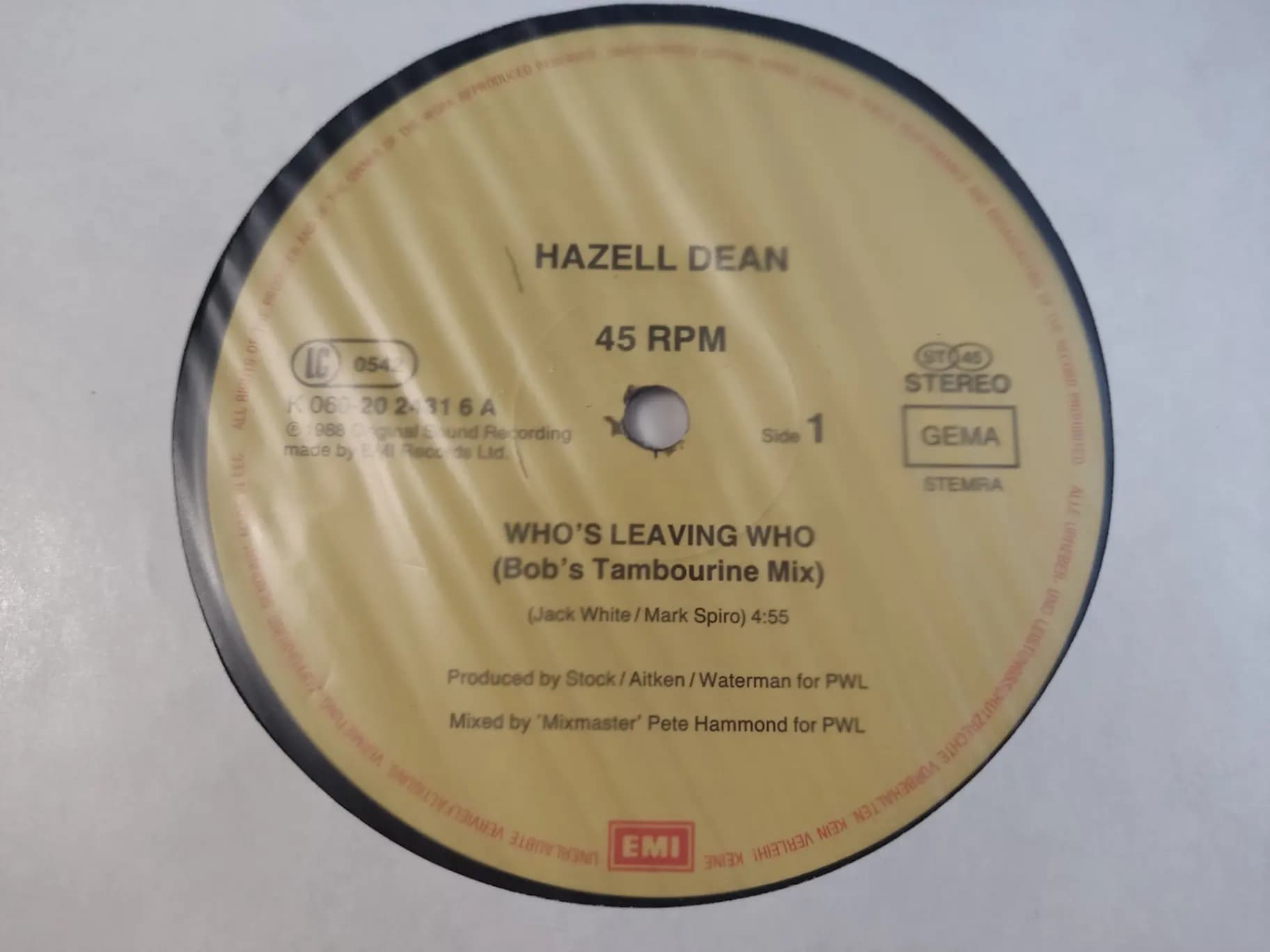 Główne zdjęcie - Hazell Dean - Who's Leaving Who
