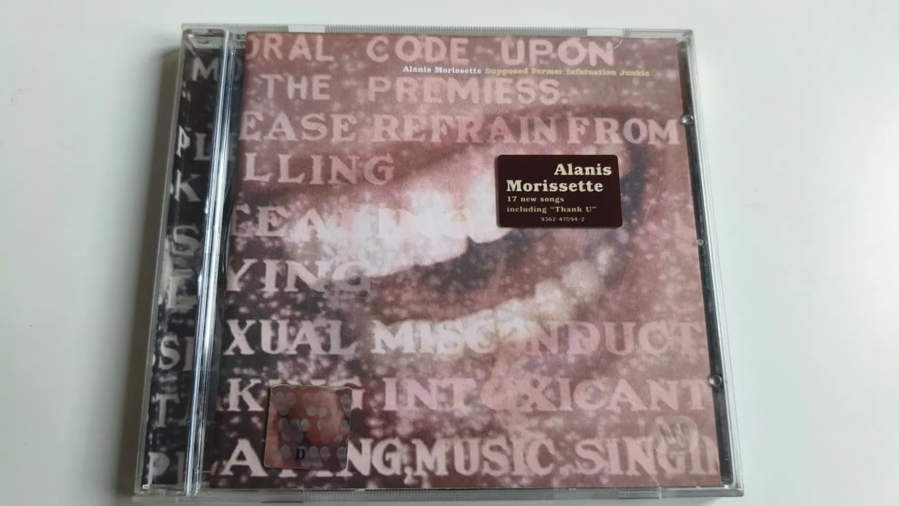 Okładka płyty Alanis Morissette - Supposed Former Infatuation Junkie