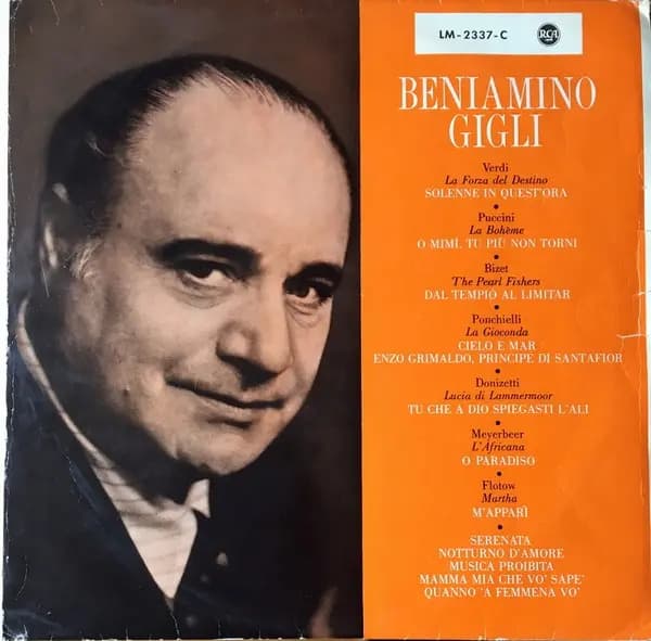 Beniamino Gigli - Beniamino Gigli