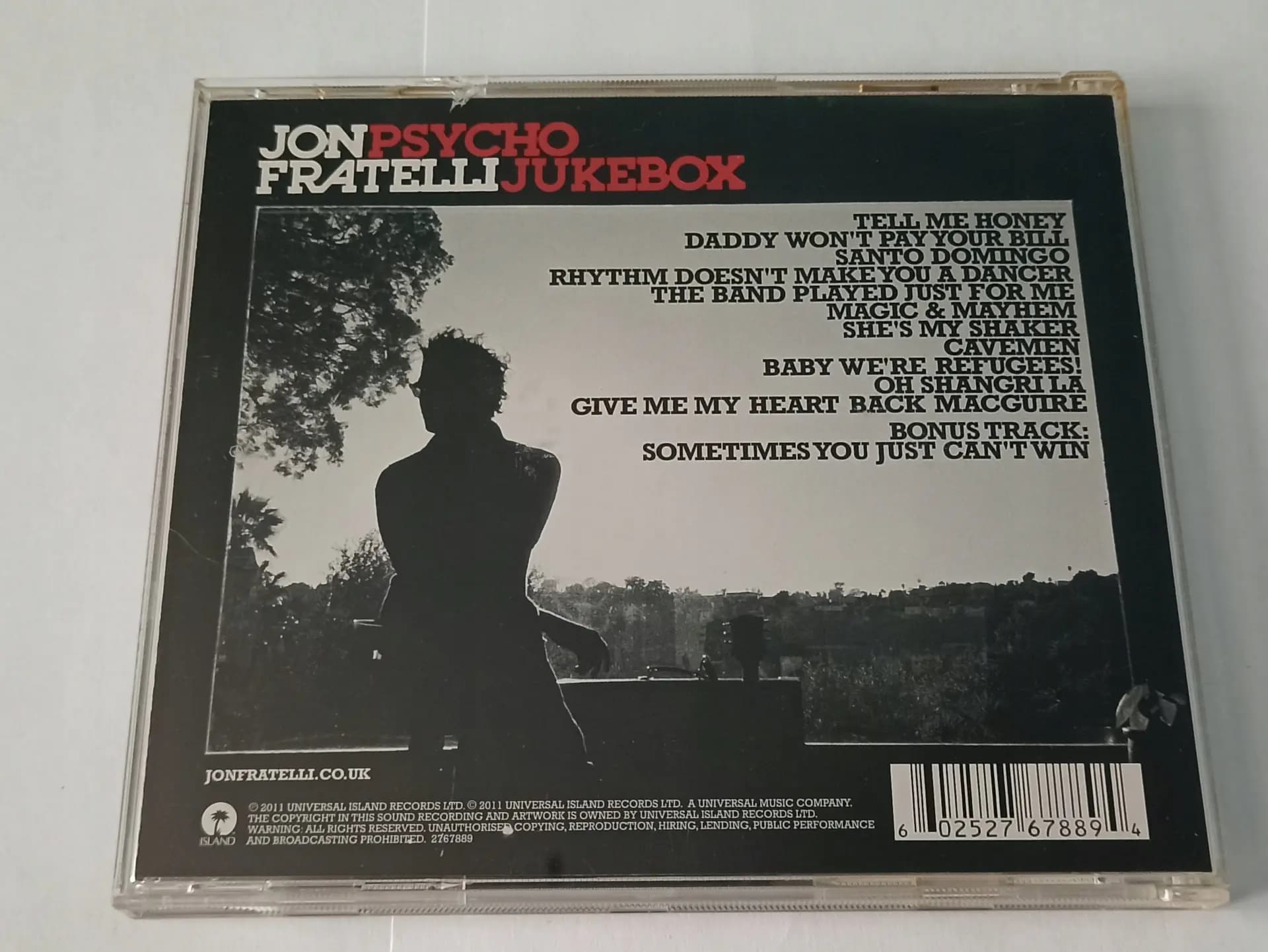 Główne zdjęcie - Jon Fratelli - Psycho Jukebox