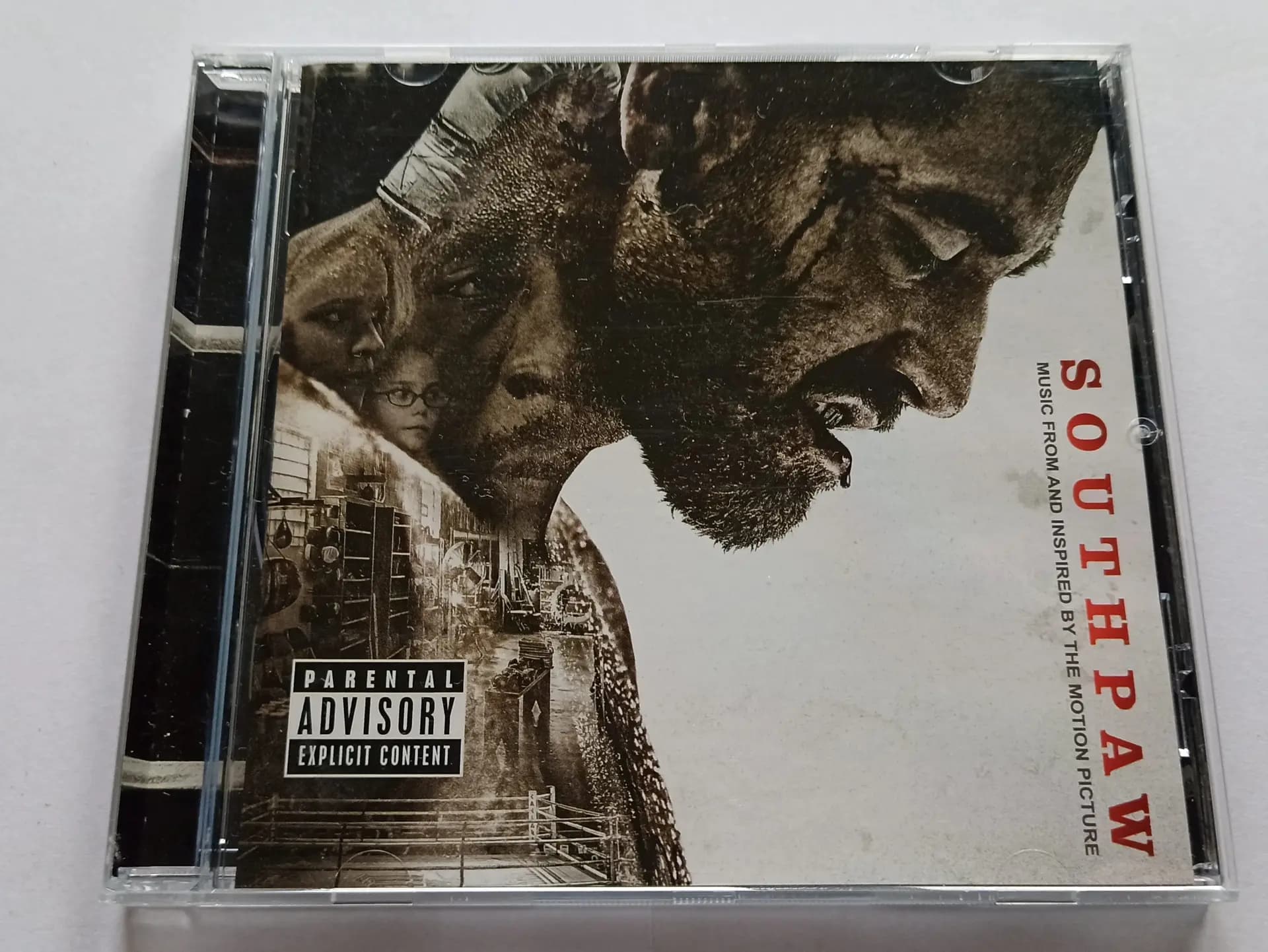 Okładka płyty OST - Southpaw (Music From And Inspired By The Motion Picture)