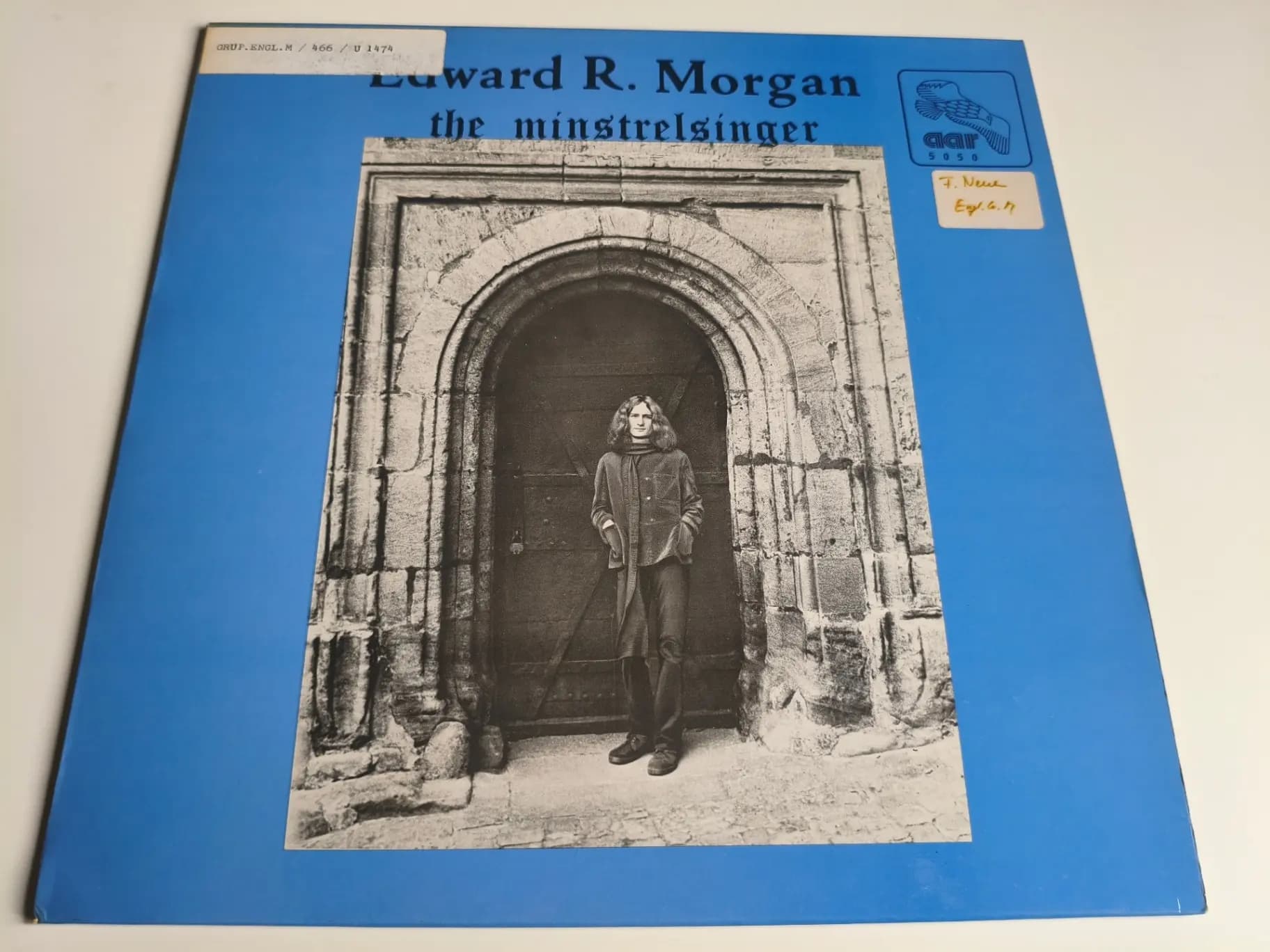 Okładka płyty Edward R. Morgan - The Minstrelsinger