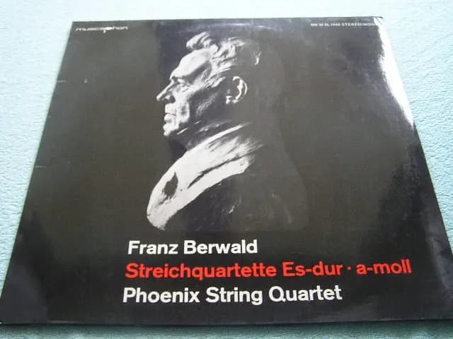 Główne zdjęcie - FRANZ BERWALD - STREICHQUARTETT ES - PHOENIX - FRANZ BERWALD - STREICHQUARTETT ES - PHOENIX