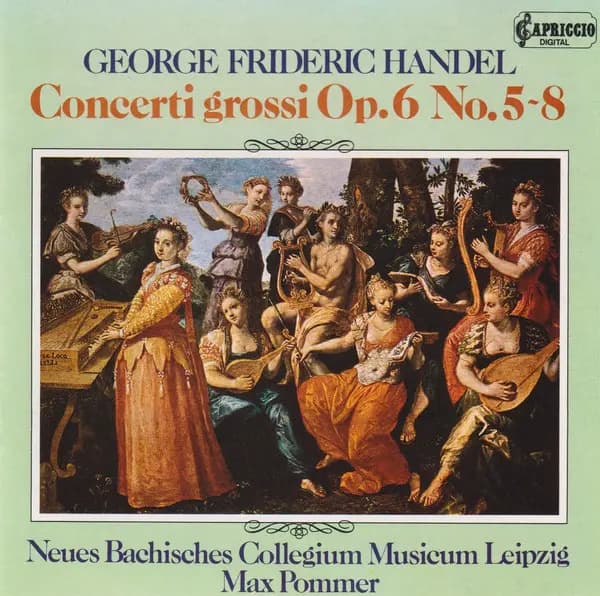 Concerti Grossi Op. 6 , 5-8 - Händel, Pommer
