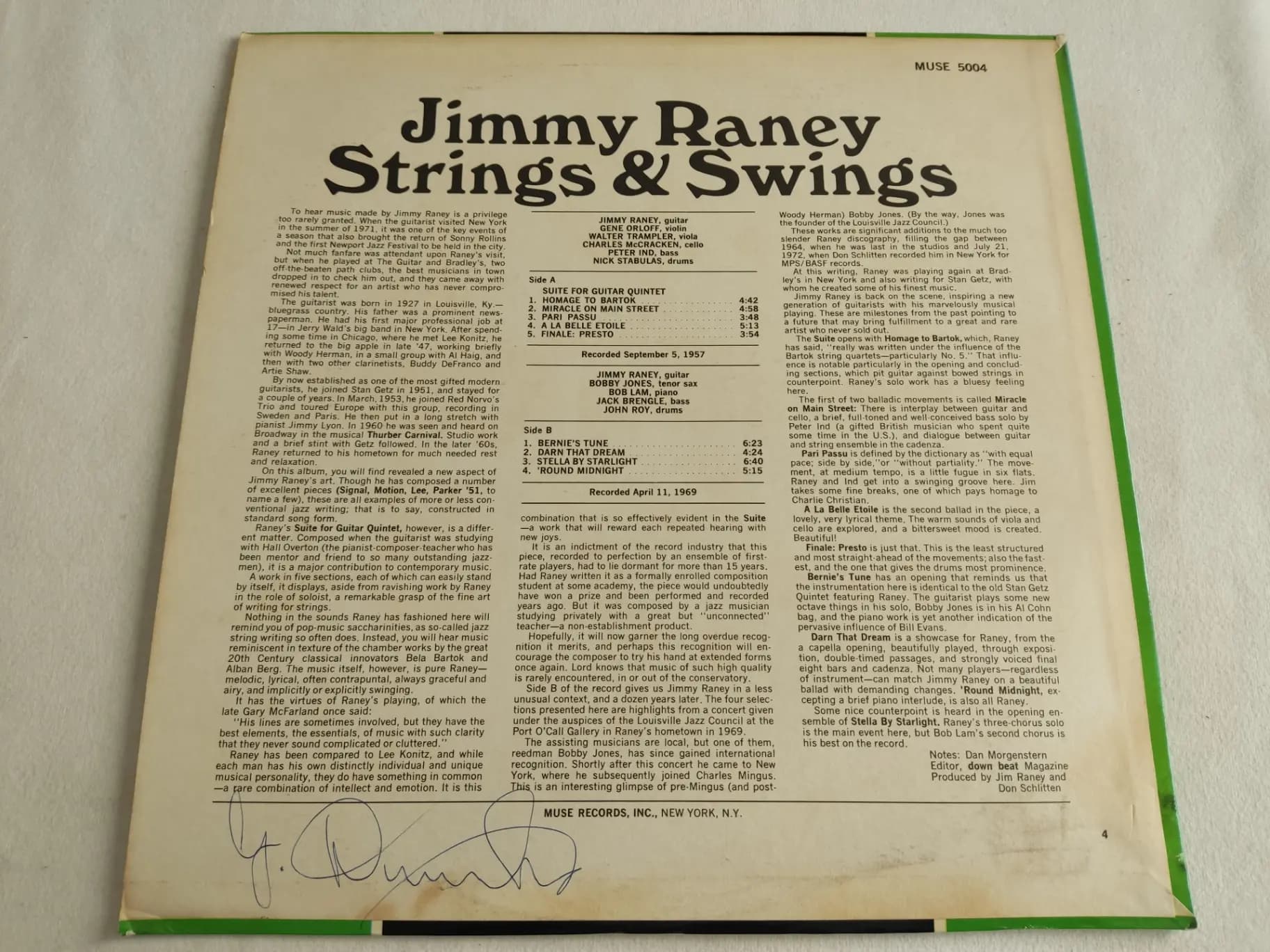 Główne zdjęcie - Jimmy Raney - Strings & Swings