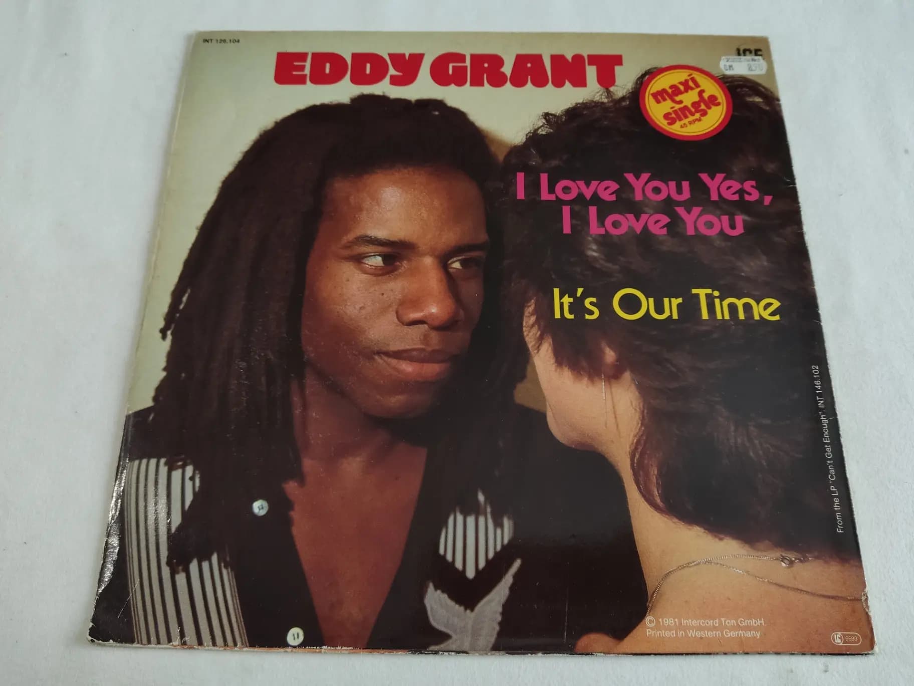 Główne zdjęcie - Eddy Grant - I Love You Yes, I Love You