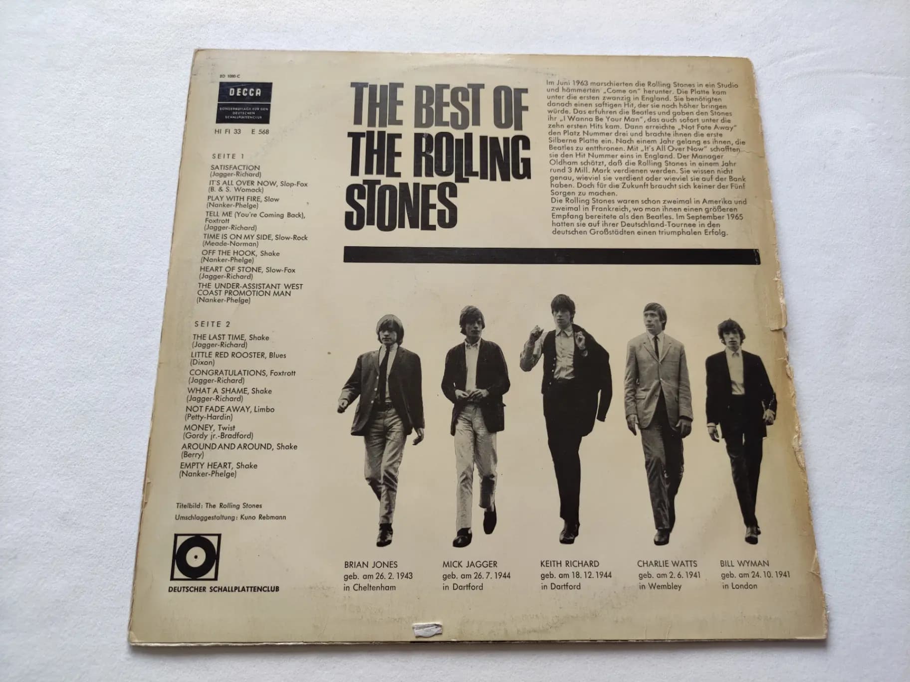 Główne zdjęcie - The Rolling Stones - The Best Of The Rolling Stones