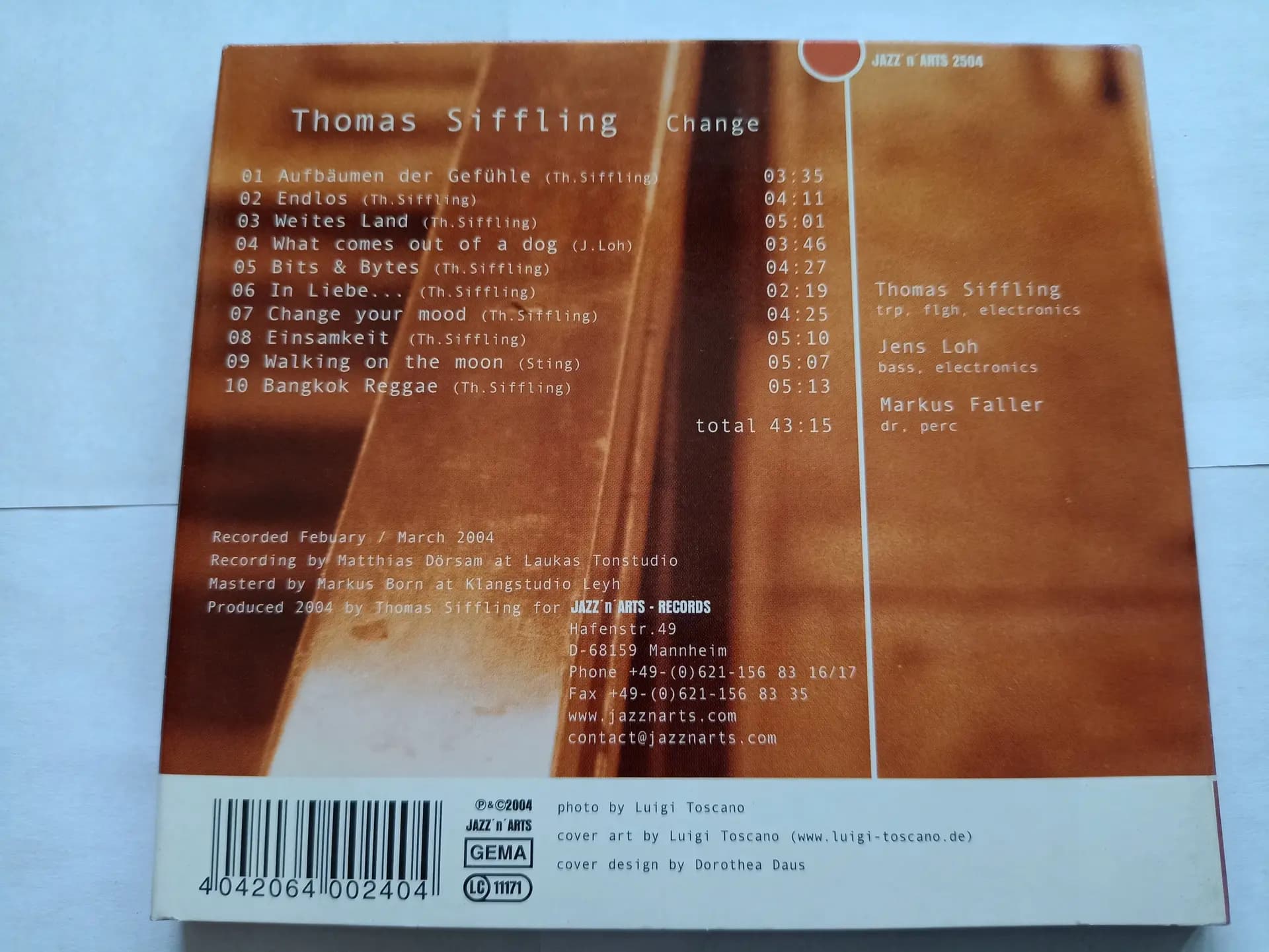 Główne zdjęcie - Thomas Siffling - Change