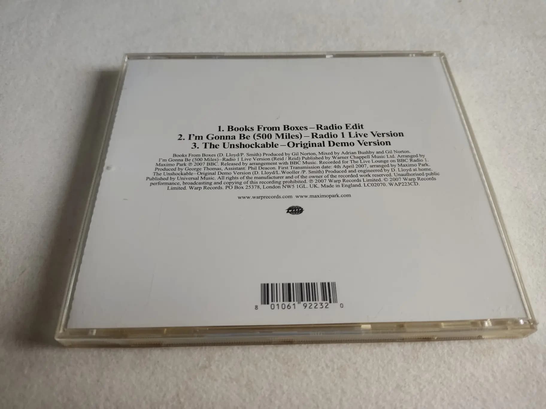 Główne zdjęcie - Maxïmo Park - Books From Boxes