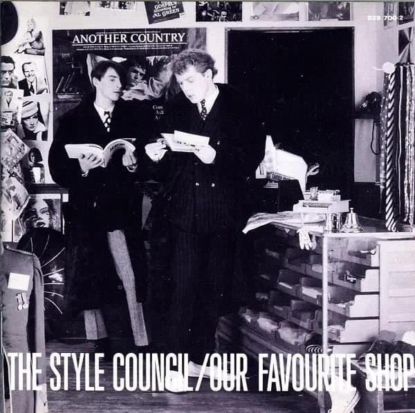 Okładka płyty The Style Council - Our Favourite Shop