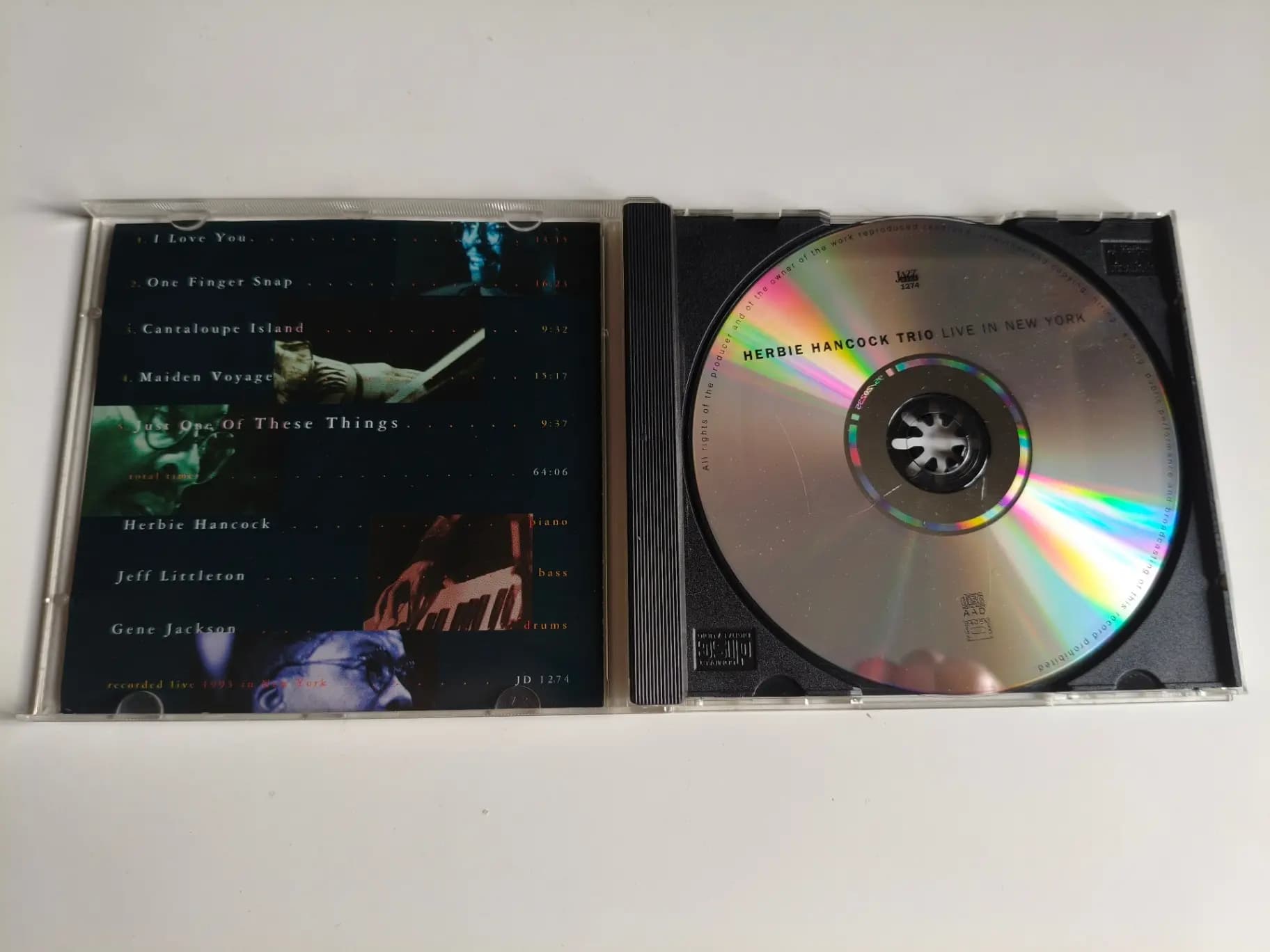 Główne zdjęcie - Herbie Hancock Trio - Live In New York