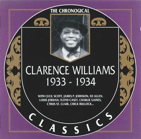 Okładka płyty Clarence Williams - 1933-1934