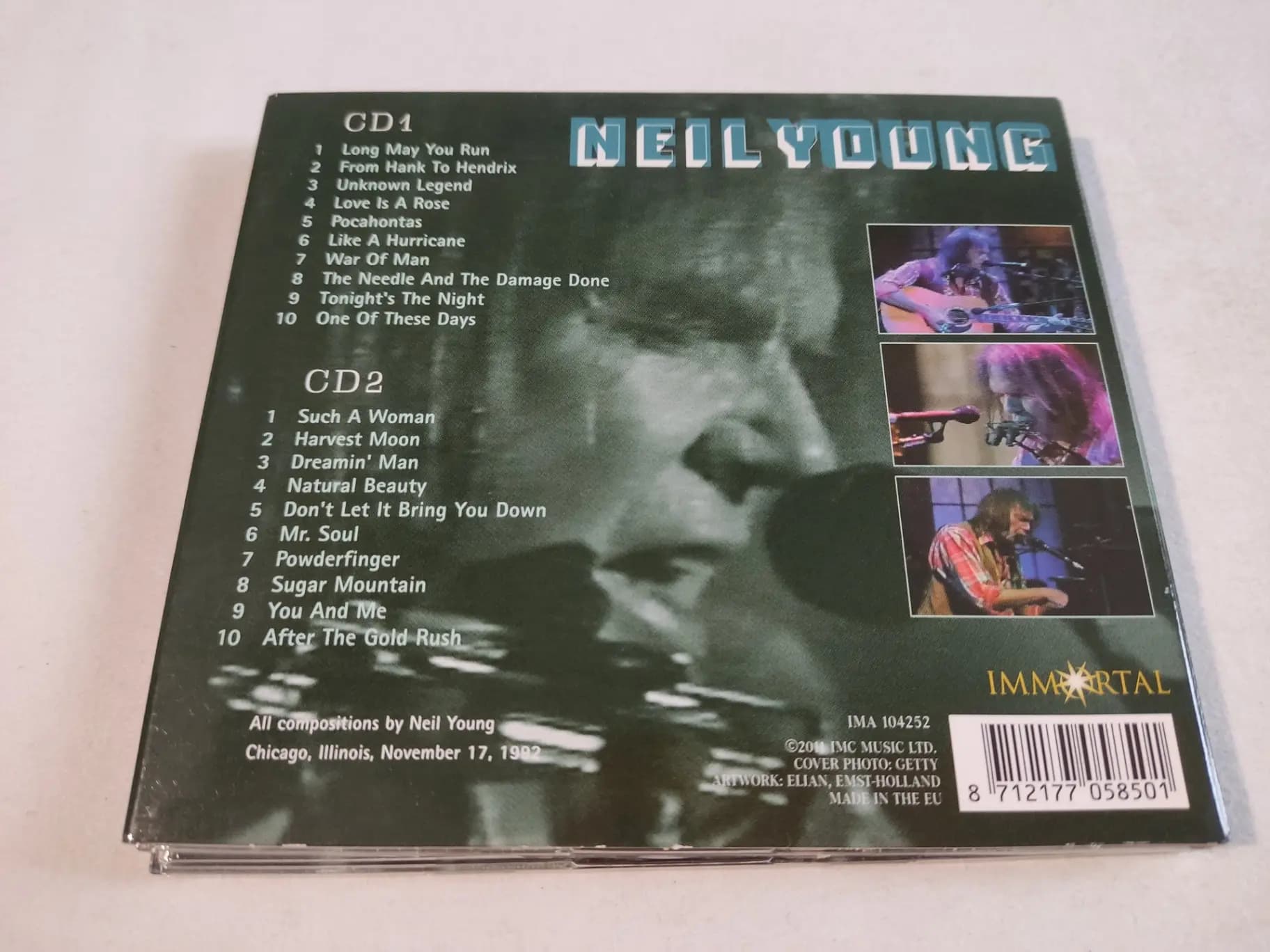 Główne zdjęcie - Neil Young - Live In Chicago 1992