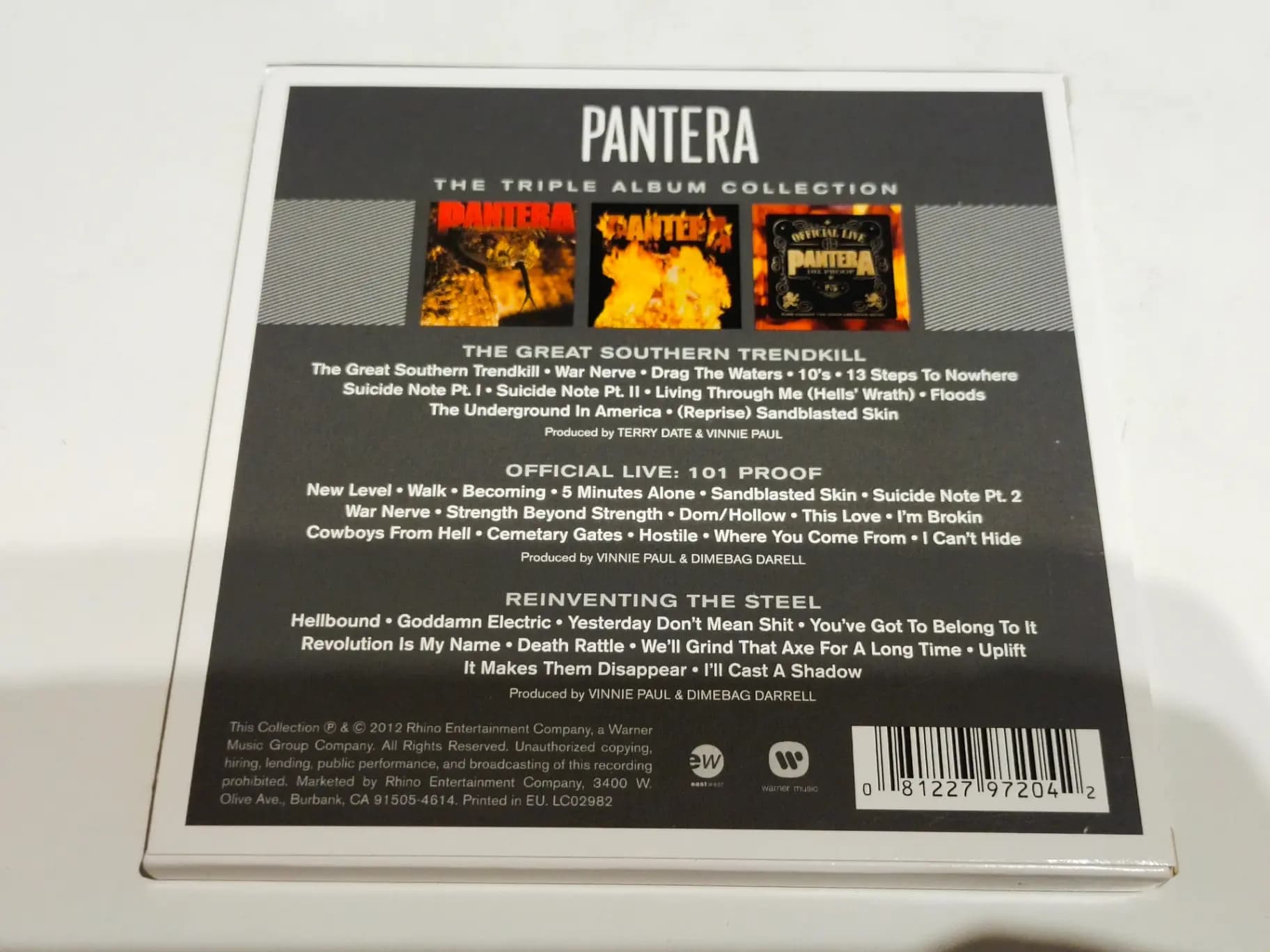 Główne zdjęcie - Pantera - The Triple Album Collection