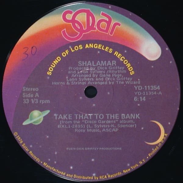 Take That To The Bank - Shalamar
