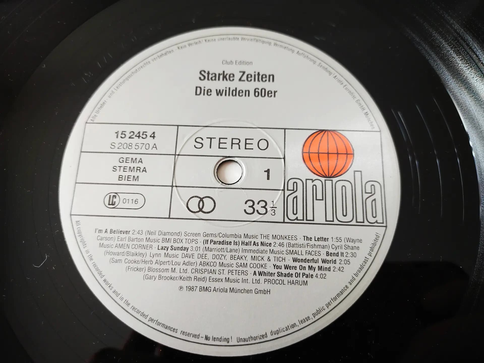 Główne zdjęcie - Various - Starke Zeiten (Die Wilden 60er)