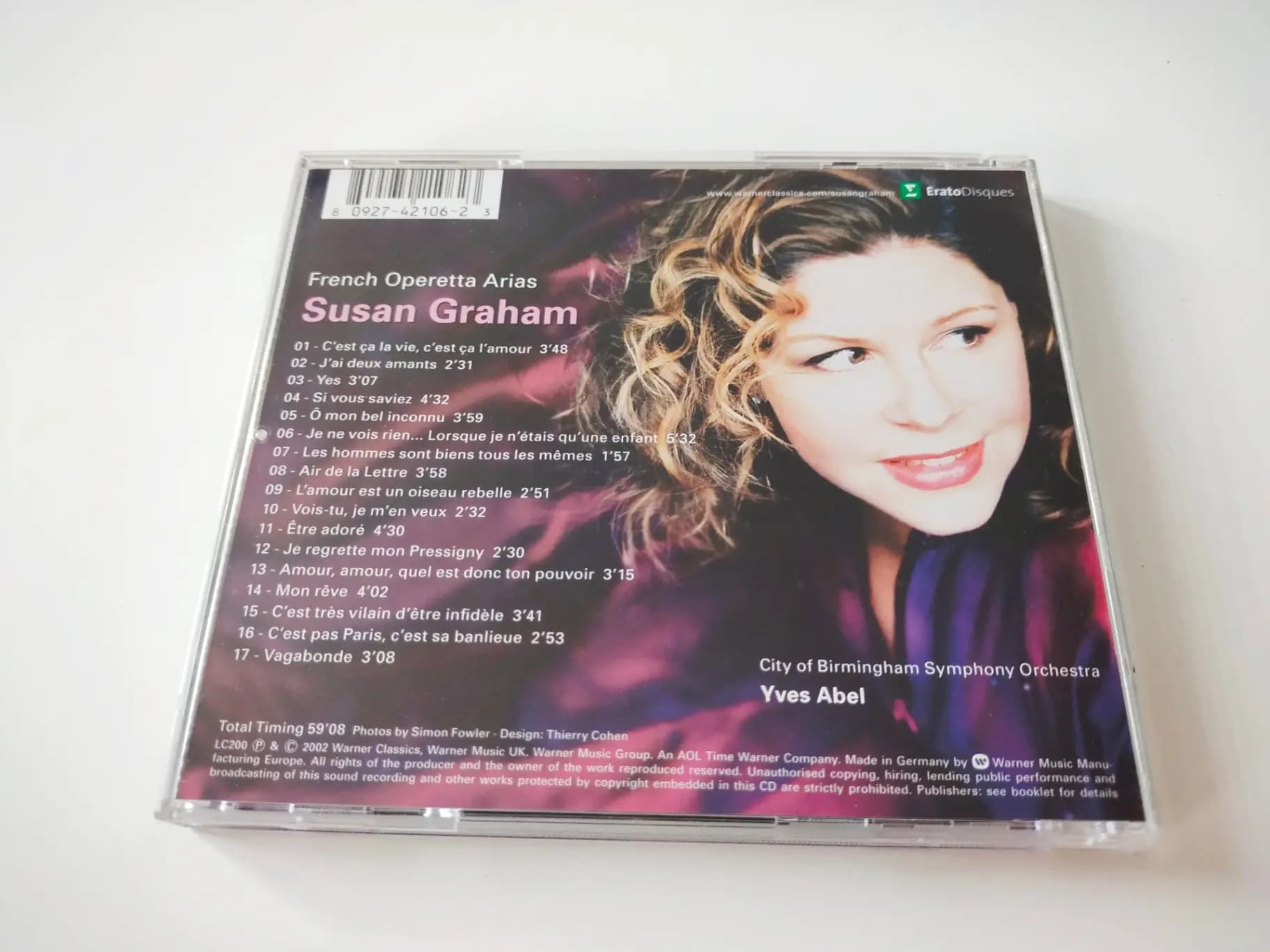 Główne zdjęcie - Graham, Abel - French Operetta Arias
