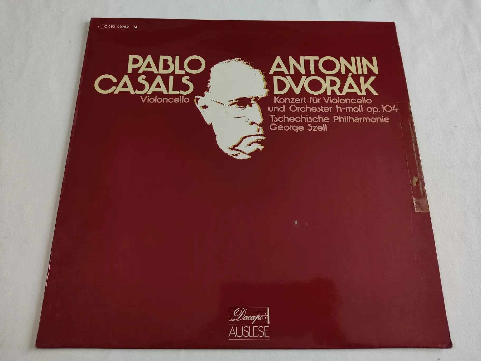 Główne zdjęcie - Pablo Casals, Dvořák, Szell - Konzert Für Violoncello Und Orchester H-Moll