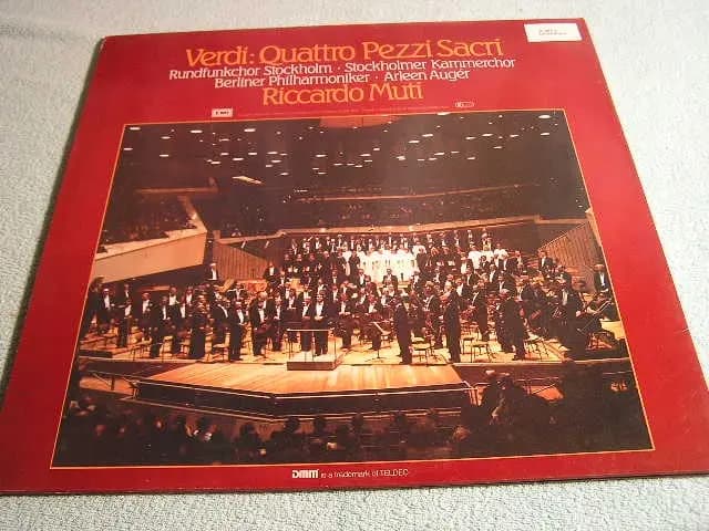Główne zdjęcie - VERDI - QUATTRO PEZZI SACRI - MUTI - VERDI - QUATTRO PEZZI SACRI - MUTI