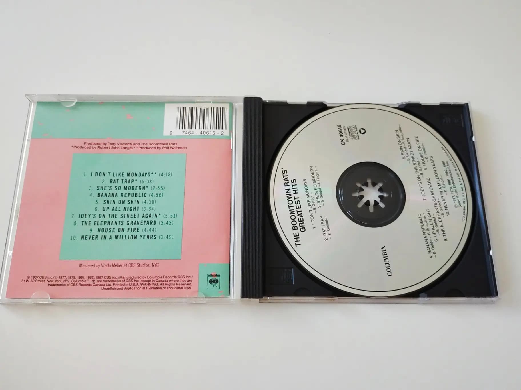 Główne zdjęcie - The Boomtown Rats - Greatest Hits