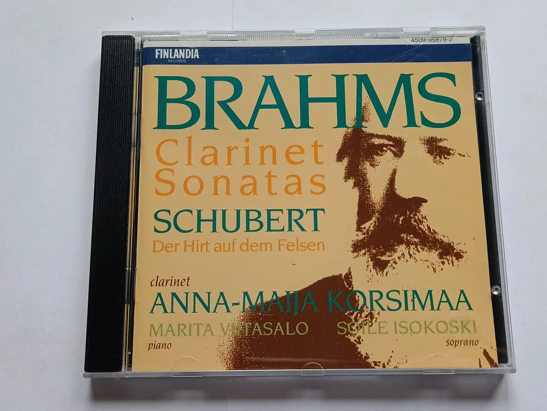 Główne zdjęcie - Brahms, Schubert, Anna - Maija Korsimaa, Marita Viitasalo, Soile Isokoski   Clarinet Sonatas / Der Hirt Auf Dem Felsen