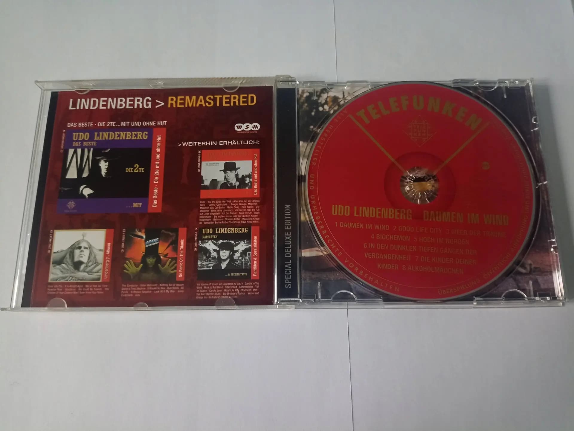Główne zdjęcie - Udo Lindenberg - Daumen Im Wind