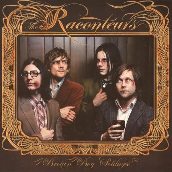 Okładka płyty The Raconteurs - Broken Boy Soldiers