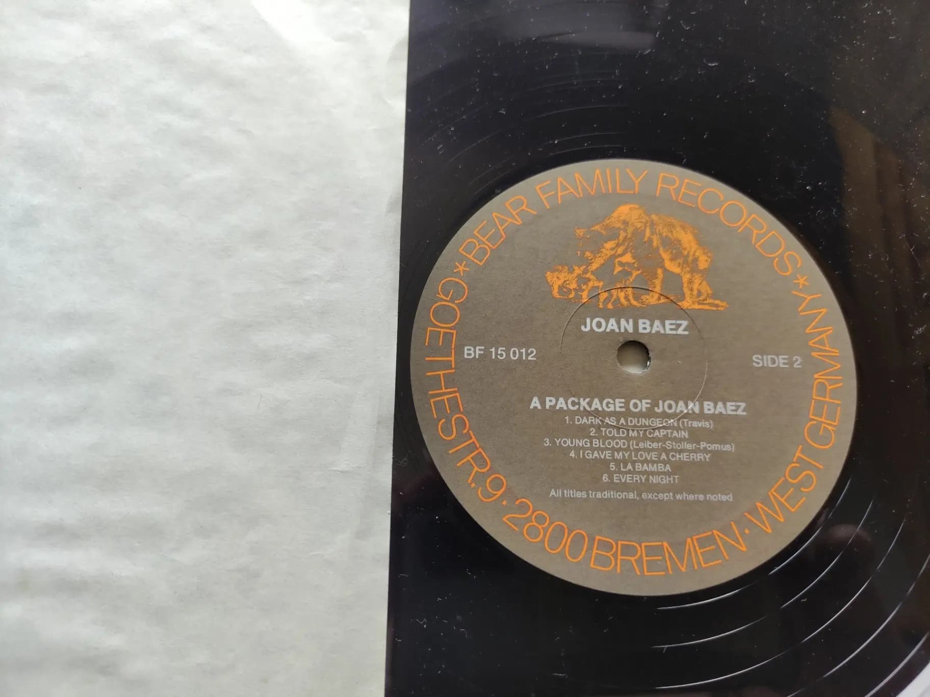Główne zdjęcie - Joan Baez - A Package Of Joan Baez