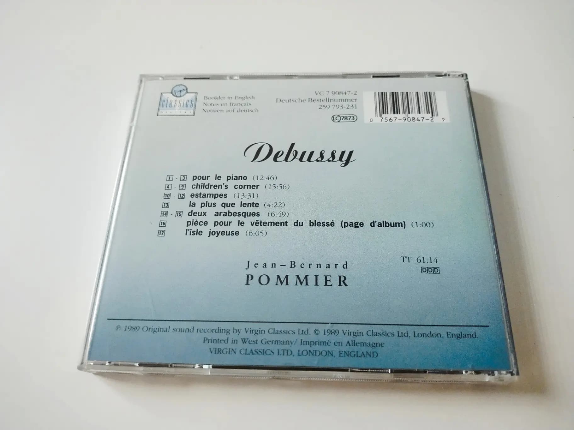 Główne zdjęcie - Pommier, Debussy - Children's Corner, Pour Le Piano, Estampes