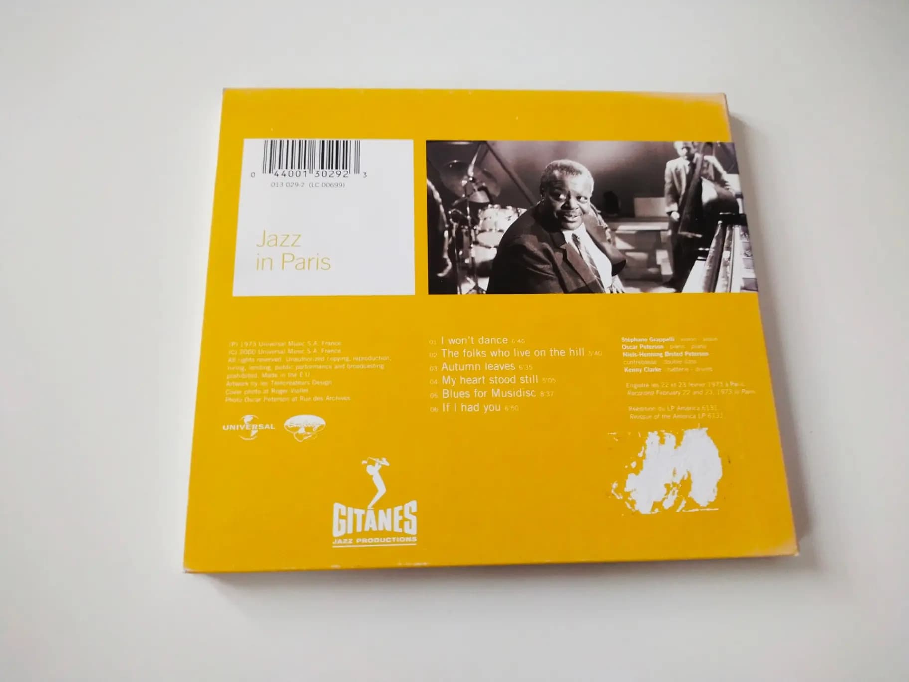 Główne zdjęcie - Peterson - Oscar Peterson - Stéphane Grappelli Quartet Vol. 2